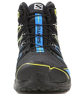 Ботинки SALOMON X-CHASE MID GTX Bk/Bl/Gecko  391832  (Размеры: 8; 8,5; 9,5)