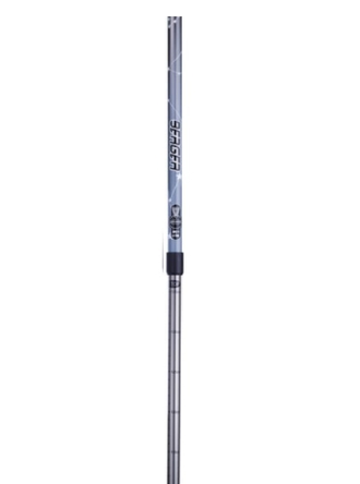 Палки для скандинавской ходьбы Berger , 77-135 см, 2-секционные Starfall серый/чёрный/белый