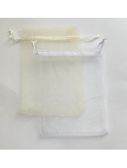 Мешочек органза "шампань" 7*9 см