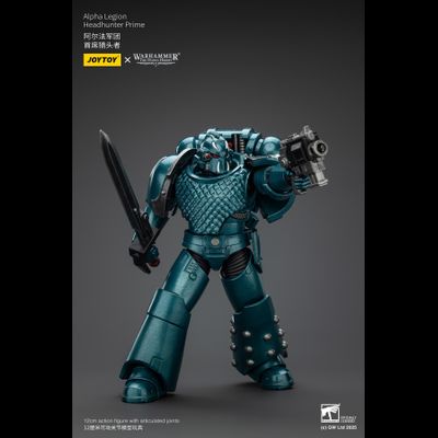 Охотник за головами Альфа-легиона (Warhammer Horus Heresy) - КОЛЛЕКЦИОННАЯ ФИГУРКА 1/18 Alpha Legion Headhunter Prime (JT01413) - JOYTOY