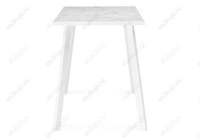 Стол Тринити Лофт 120 25 мм сабия / белый матовый