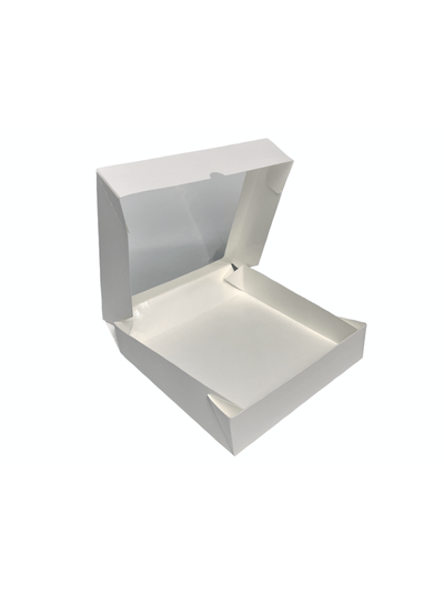 Коробка кондитерская (белая), 200*200*40мм
