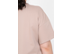 Летняя Туника-футболка свободного фасона арт. 5998 (цвет бежевый) Размеры 50-66
