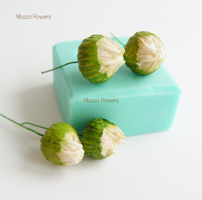 "Бутоны больших ромашек" силиконовый молд .