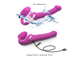 6017432 Вибрострапон Strap-On-Me Multi Orgasm с 3 моторами и клиторальным стимулятором