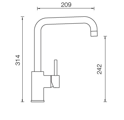 Смеситель Schock FONOS