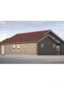 Лебёдушка 124м2 14х9м