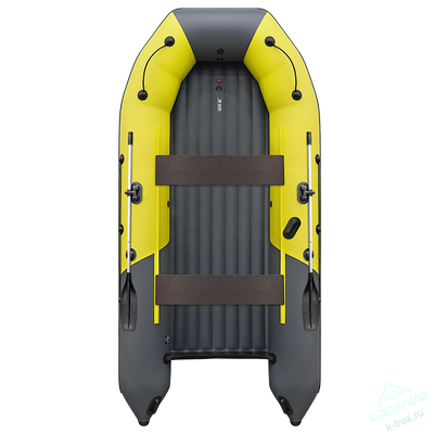 Лодка ПВХ Мастер Лодок Таймень NX3800НДНД Pro MAX Жёлтый / Графит