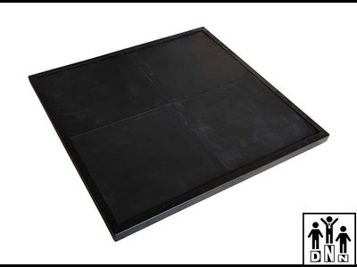 Помост для гиревого спорта резиновый 1х1