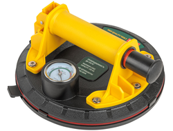 Стеклодомкрат усиленный Профи, манометр, быстрый сброс давления, пластиковый кейс, 200 мм,200 кг FIT 16943