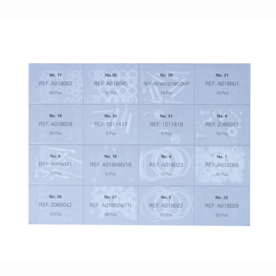 Набор запасных частей в боксе для краскопультов Walcom SLIM 90139