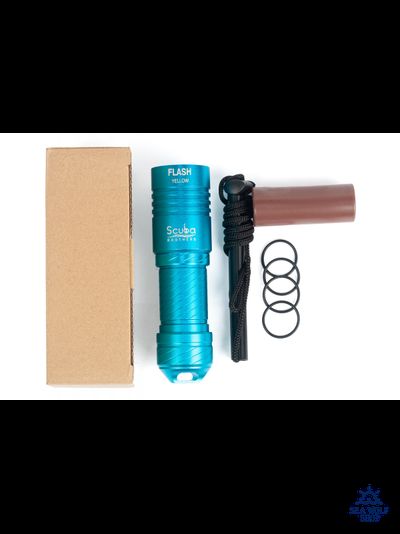 Фонарь подводный Scuba Brothers Flash BLUE 2000Lm L2, теплый белый