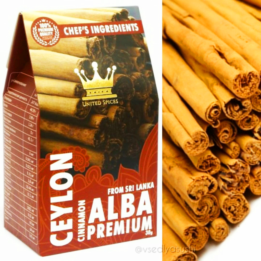 Цейлонская корица ALBA (палочки) 30 г