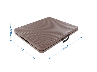 Стол складной SAMMAN "ротанг"