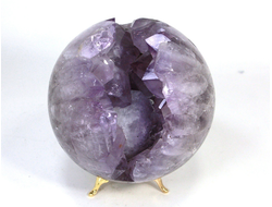 Шар Аметист, жеода, Бразилия (116 мм, 2025 г) №18435