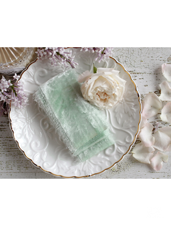 Бархатная лента Mint Shabby Velvet 4 см от производителя "Страна лент"