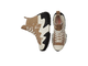 Converse Run Star Motion Beige высокие из лакированной кожи