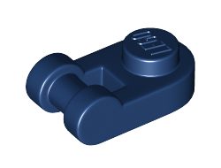 Plate, Round 1 x 1 with Bar Handle, Dark Blue (26047 / 6251253)