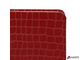 Ежедневник полудатированный А5 (148×218 мм) BRAUBERG «Alligator», под кожу, 192 л., красный. 124987