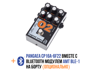 ギター AMT O2 AMT O2-kanałowy wzmacniacz gitarowy JFET/zniekształcenie z