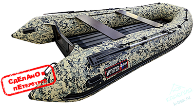 Лодка ПВХ Hunterboat Хантер Классика НД 390А