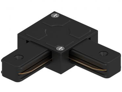 Feron коннектор угловой для шинопровода CAB1005 черный LD1007 41737