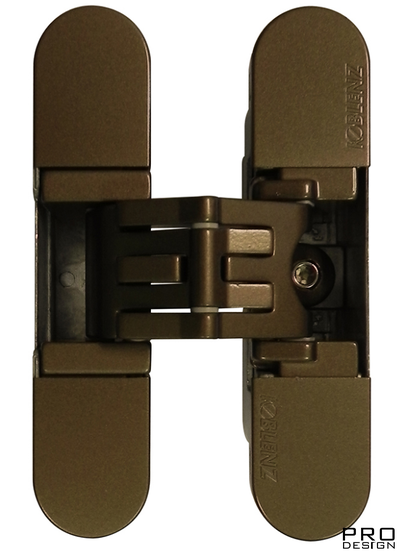 KUBICA 27 - K2700 петля самоцентрирующая с 5-ю точками опоры регулируемая по 3-м направлениям,  бронза