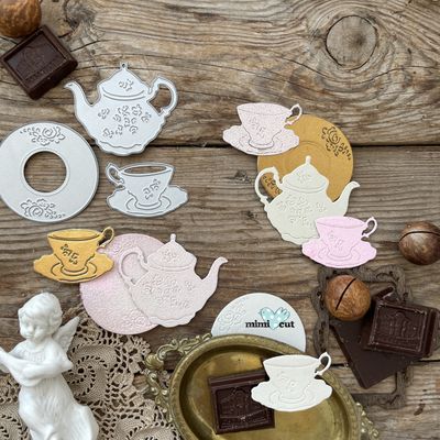 Набор ножей для вырубки «Безумное чаепитие»