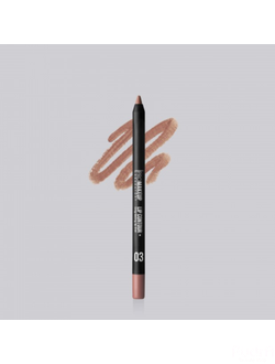 PROMAKEUP Laboratory Карандаш для губ Lip contour ультрастойкий, тон 03 NUDE BEIGE бежево-коричневый нейтральный