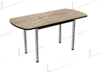 Стол кухонный раздвижной ЛДСП Прямое основание