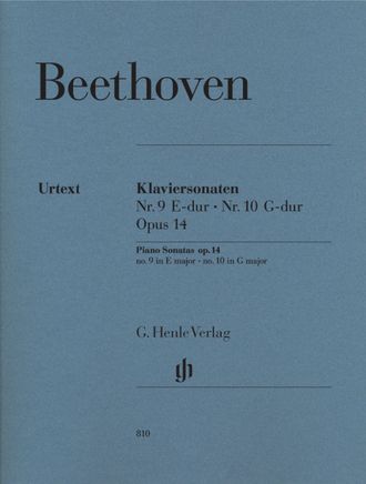 Beethoven. Sonaten №9, №10 op.14: für Klavier