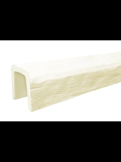 Декоративная балка из полиуретана. Полиуретановая фальшбалка Country Decor рубленая под покраску