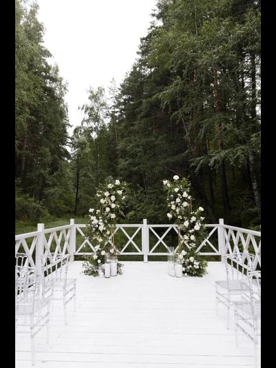 Арка для выездной церемонии "Романтика"