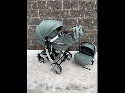 Детская коляска 3 в 1 Darex Изумрудный