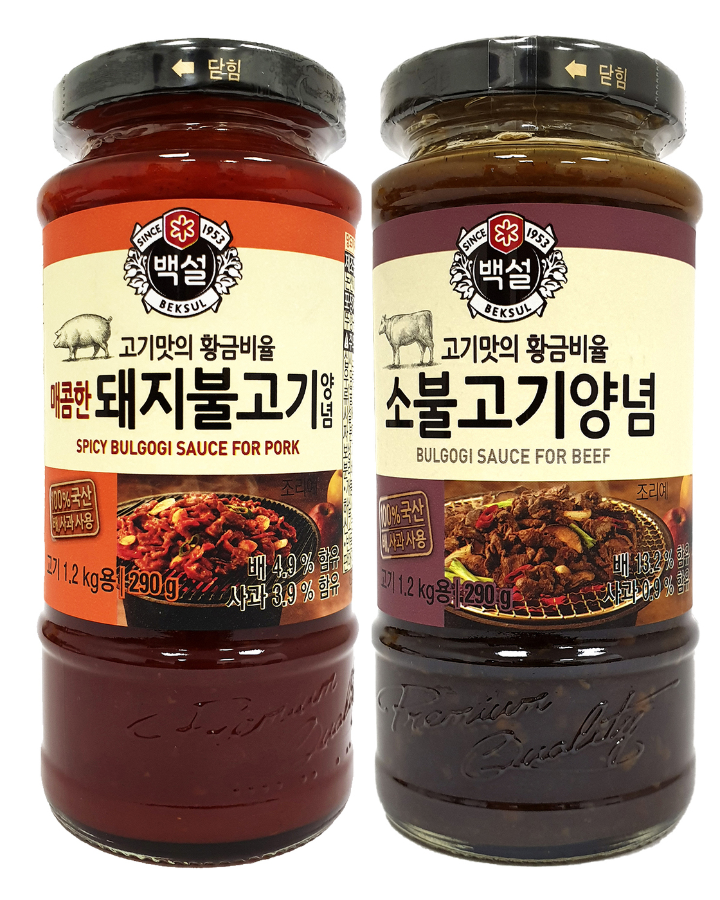 Корейские соусы-маринады Beksul