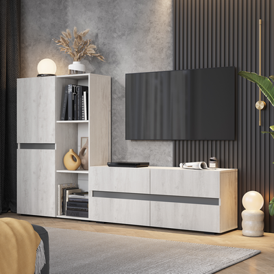 Шкаф стеллаж Мрия ШК-16 (BTS)