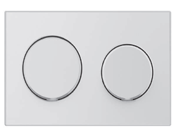 VitrA Панель смыва Uno, круглые кнопки, глянцевый хром, 730-0280EXP