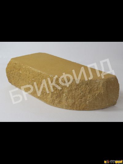 Имитация природного камня Фигурный (1). Желтый. Кирпичный завод Брик Филд