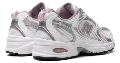 New Balance 530 White Metallic Ice Wine