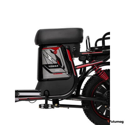 Электровелосипед Minako Titan 2.0 60V30AH красный
