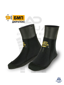 Носки неопреновые 9мм AquaDiscovery "БМП Duratex" н/н p.40/41