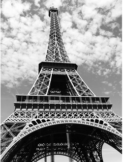 Алмазная картина (мозаика) &quot;Парижская башня&quot; 30*40/40*50 см