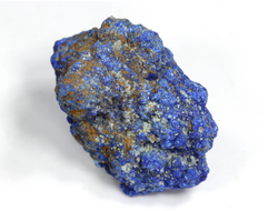 Азурит, необработанный "дикий" образец, Россия, Челябинская обл., Михеевское  месторождение (26*21*21 мм, 11 г) №28303