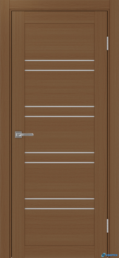 Дверь Оптима Порте царговая экошпон Турин 560 Орех купить в Челябинске | КВИРТЕК