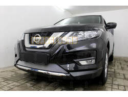 Защита радиатора Nissan X-Trail T32 2018- chrome середина