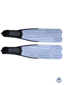 Ласты длинные 45/46 разборные Marlin DEEP Soft grey XL