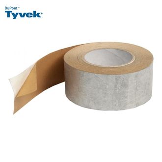 Лента металлизированная односторонняя Tyvek Metallized Tape 75мм * 25м