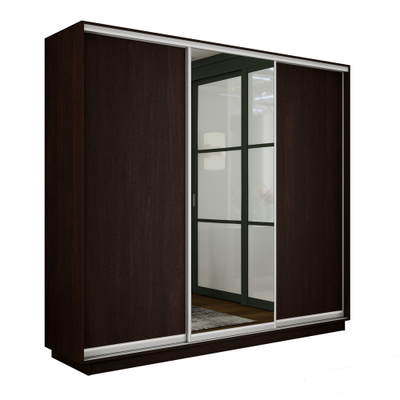 Шкаф-купе 3-х дверный Е1 Медиум  1800/2100/2400 мм