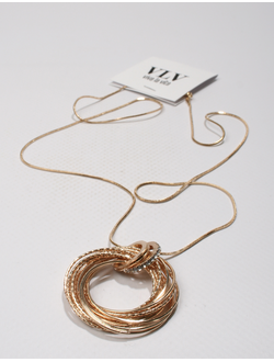 Подвеска "Кольца"золото