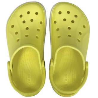 CROCS BAYABAND CLOG ЖЕЛТЫЕ С БЕЛЫМ